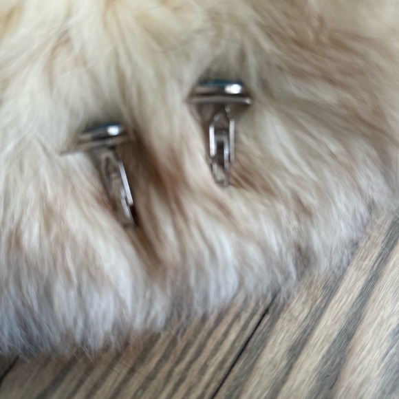 Stone and silver tone Cufflinks - Picture 2 of 2